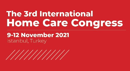 3. Uluslararası Evde Bakım Kongresi 9-12 Kasım tarihlerinde düzenlenecek.